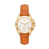 Michael Kors Brown Leather Watch -   -  Michael Kors.